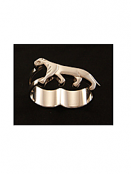 ATAT - Silver Panther 2 Finger Ring