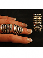 Chosen By - Antique Silver ARMOR Ring