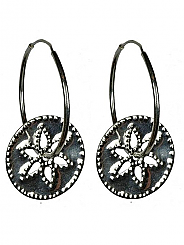Banjara Jewellery - Coin Hoop Earrings